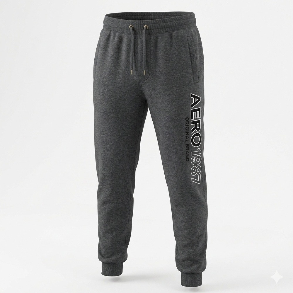Aeropostale 1987 Grey Men's Sweatpants. Size L